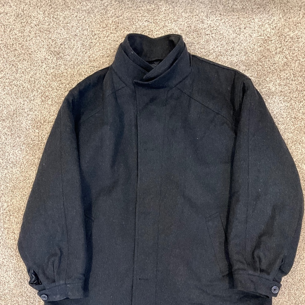 Cardinal of Canada Men’s black wool coat size 46R